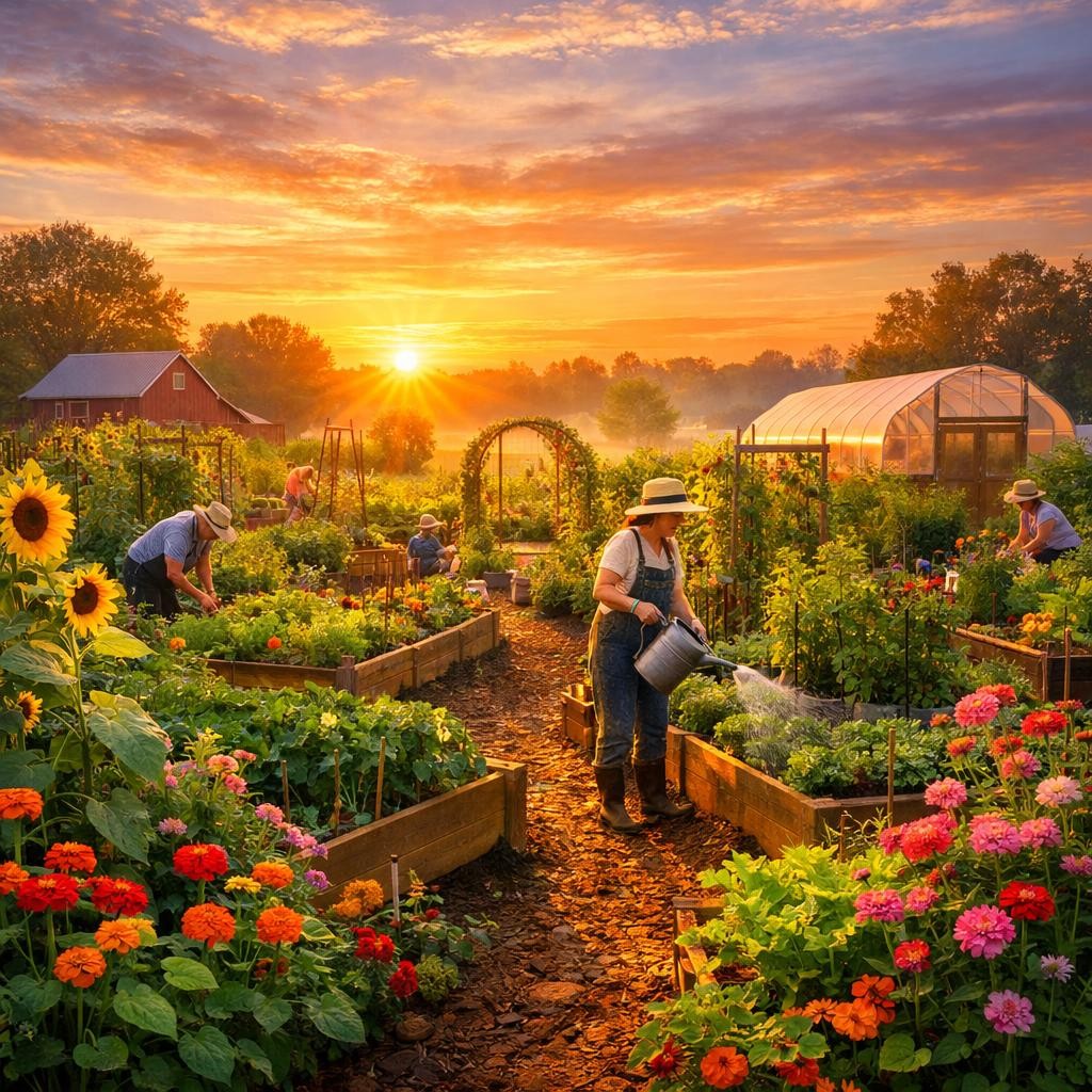 參與式園藝養護，讓社區綻放美麗！